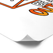 Vergeet het gemiddelde een uitbijter Wiskunde-woor Poster (Hoek)