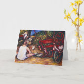 Vergeet het knoflook, het Boedapest-Wenskaart niet Kaart (Gele Bloem)