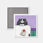 Vergeet het niet - Cat Magnet (Voorkant / Achterkant)