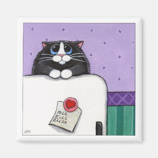 Vergeet het niet - Cat Magnet (Voorkant)