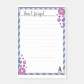 Vergeet het niet | Gevoerde opmerkingen na publica Post-it® Notes (Voorkant)