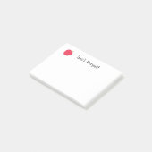 Vergeet het niet post-it® notes (Schuin)