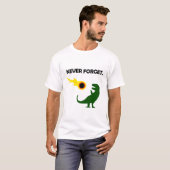 Vergeet het nooit (Dinosaurussen) T-shirt (Voorkant volledig)
