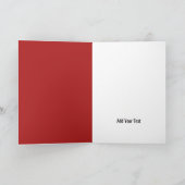 Vergeet het nooit, papaverbloem kaart (Binnen)