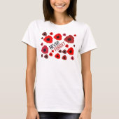 Vergeet het nooit, papaverbloem t-shirt (Voorkant)