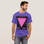 Vergeet het nooit! Roze driehoek - vergeten holoca T-shirt (Voorkant volledig)