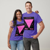Vergeet het nooit! Roze driehoek - vergeten holoca T-shirt (Unisex)