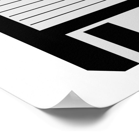 Vergeet het Poster Floppy Disk Funny (Hoek)