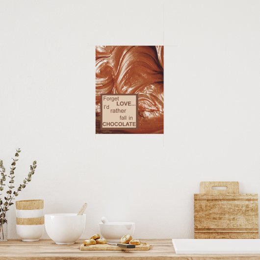 Vergeet het Poster Love (Keuken)