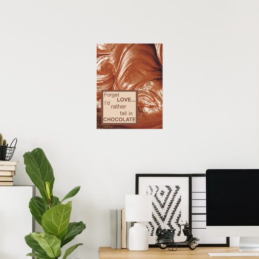 Vergeet het Poster Love (Thuiskantoor)