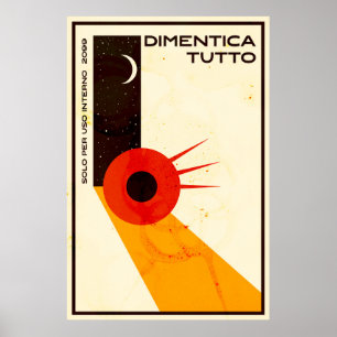 Vergeet het Poster van de Italiaanse film