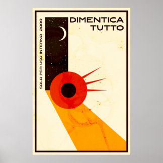 Vergeet het Poster van de Italiaanse film