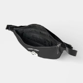 Vergeet het Snoep Geef me een kat Spooky Halloween Heuptasje (Open)