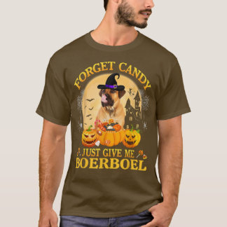 Vergeet het Snoep maar om BoerBoel Pumpkin Hwe te T-shirt