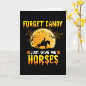 Vergeet het Snoep maar om mij paarden ideeën als p Kaart (Gele Bloem)