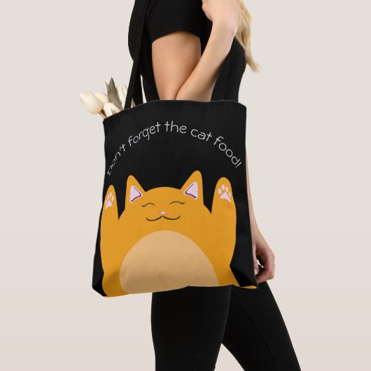 Vergeet het tas van kattenwinkelen niet (Dichtbij)