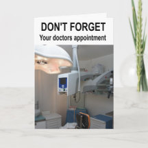 Vergeet je doktersafspraak niet.