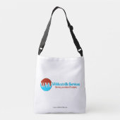 Vergeet je eco-tas niet crossbody tas (Achterkant)