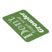 Vergeet je Growler Craft Beer Lover niet herinnere Magneet (Rechterzijde)