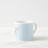 Vergeet je menselijkheid niet - Elegant goud neuri Espresso Kop (Voorkant rechts)