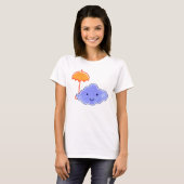 Vergeet je paraplu niet t-shirt (Voorkant volledig)