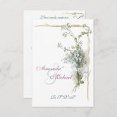  vergeet me dat ik RSVP opmerk (Voorkant / Achterkant)