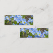 Vergeet me geen Bladwijzer Visitekaartje (Voorkant / Achterkant)