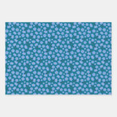 Vergeet me geen patroon inpakpapier vel (Voorkant 2)