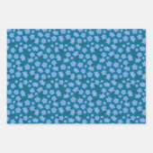 Vergeet me geen patroon inpakpapier vel (Voorkant)