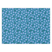 Vergeet me geen patroon tafelkleed (Voorkant (Horizontaal))