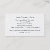 Vergeet me geen  visitekaartje (Achterkant)