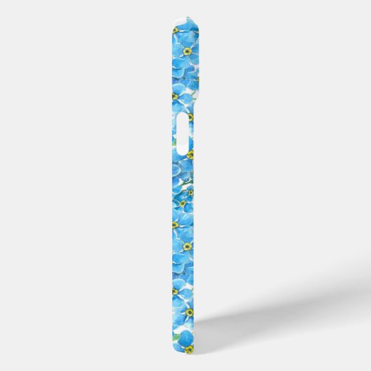 Vergeet me geen waterverf Case-Mate iPhone case (Achterkant / Rechts)