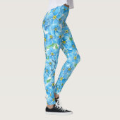 Vergeet me geen waterverf leggings (Rechts)