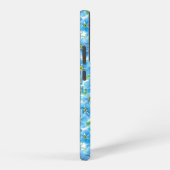 Vergeet me geen waterverf samsung galaxy hoesje (Rechterkant)