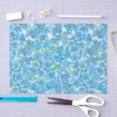 Vergeet me geen waterverf tissuepapier (Craft)