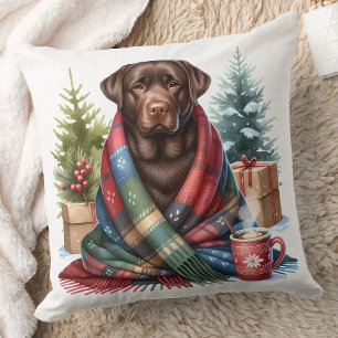 Vergeet me Knot - Black Labrador Kussen
