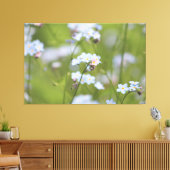 Vergeet me Knot Canvas Afdruk (Insitu (Woonkamer))