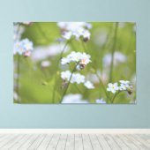 Vergeet me Knot Canvas Afdruk (Insitu (Houten vloer))
