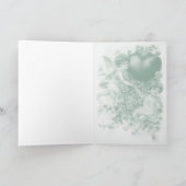 Vergeet me knot Valentijn Feestdagen Kaart (Binnen)