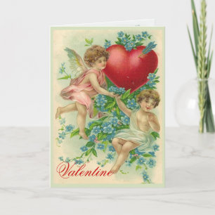 Vergeet me knot Valentijn Feestdagen Kaart