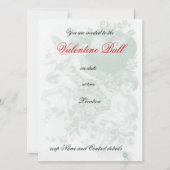 Vergeet me knot Valentijn Kaart (Achterkant)