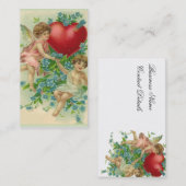 Vergeet me knot Valentijn Visitekaartje (Voorkant / Achterkant)