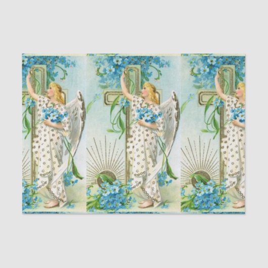 Vergeet me maar niet, Angel Tissuepapier (Voorkant)