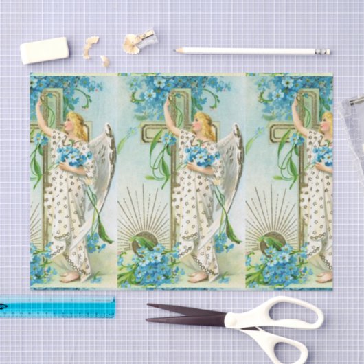 Vergeet me maar niet, Angel Tissuepapier (Craft)