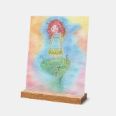 Vergeet me niet acryl bord (Hoek)