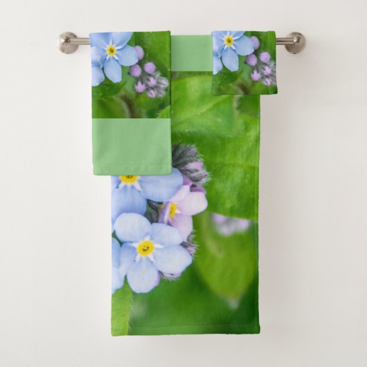 Vergeet me niet, bad handdoek (Insitu)