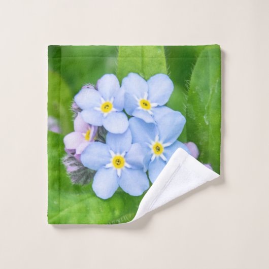 Vergeet me niet, bad handdoek (Wasdoekje)