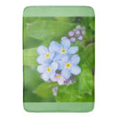 Vergeet me niet, badmat (Voorkant Verticaal)