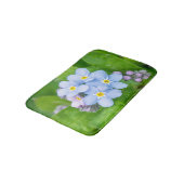 Vergeet me niet, badmat (Gekanteld)