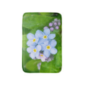 Vergeet me niet, badmat (Voorkant Verticaal)